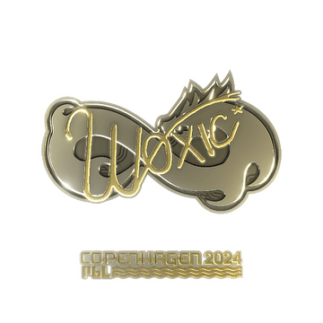 Sticker | woxic (Gold) | Copenhagen 2024