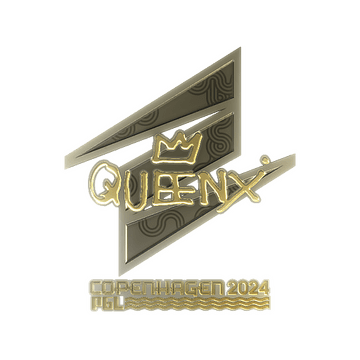 Sticker | Queenix (Gold) | Copenhagen 2024