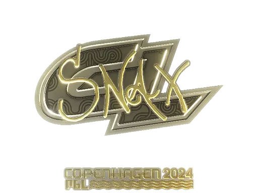 Sticker | Snax (Gold) | Copenhagen 2024