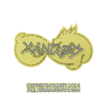 Sticker | XANTARES (Glitter) | Copenhagen 2024