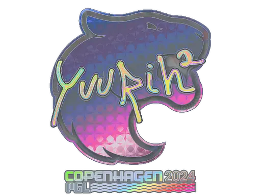 Sticker | yuurih (Holo) | Copenhagen 2024