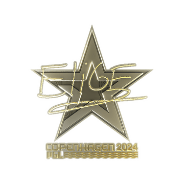 Sticker | EliGE (Gold) | Copenhagen 2024