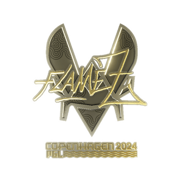 Sticker | FlameZ (Gold) | Copenhagen 2024