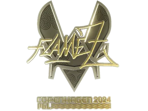 Sticker | FlameZ (Gold) | Copenhagen 2024