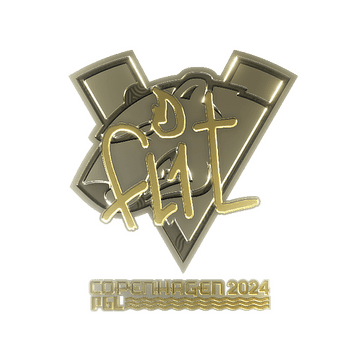 Sticker | FL1T (Gold) | Copenhagen 2024