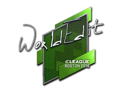 Sticker | WorldEdit | Boston 2018