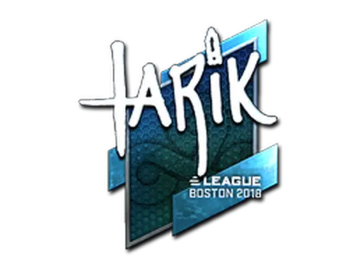 Sticker | tarik (Foil) | Boston 2018