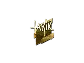 Sticker | tarik (Gold) | Boston 2018 image