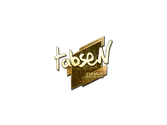 Sticker | tabseN (Gold) | Boston 2018 image