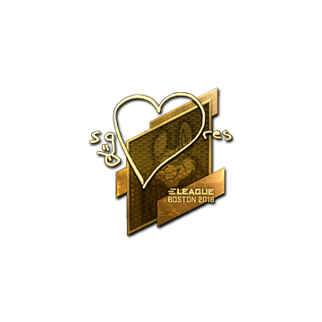 Sticker | seang@res (Gold) | Boston 2018