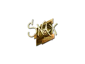 Sticker | Snax (Gold) | Boston 2018 image