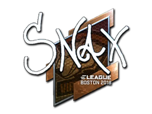 Sticker | Snax (Foil) | Boston 2018