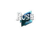 Sticker | RUSH (Foil) | Boston 2018 image