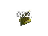 Sticker | paz | Boston 2018 image