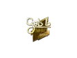 Sticker | gob b (Gold) | Boston 2018 image