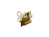 Sticker | gob b (Gold) | Boston 2018 image
