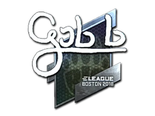 Sticker | gob b (Foil) | Boston 2018