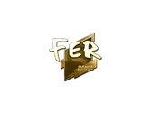 Sticker | fer (Gold) | Boston 2018 image