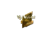 Sticker | FalleN (Gold) | Boston 2018 image