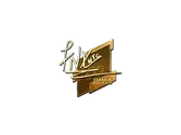Sticker | fnx (Gold) | Boston 2018 image