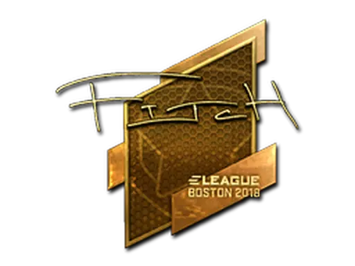 Sticker | fitch (Gold) | Boston 2018