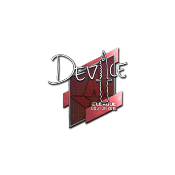 Sticker | device | Boston 2018