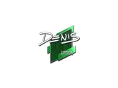 Sticker | denis | Boston 2018 image