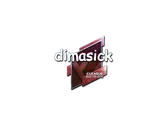 Sticker | dimasick (Foil) | Boston 2018 image