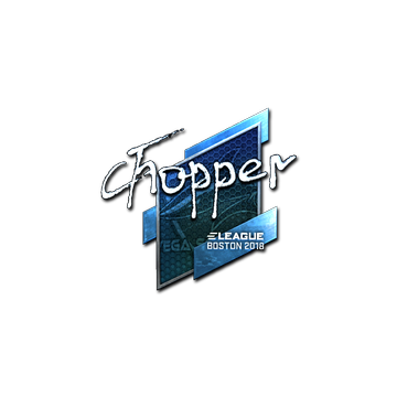 Sticker | chopper (Foil) | Boston 2018