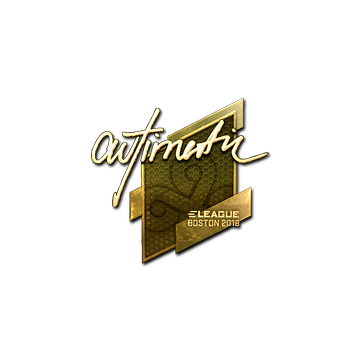 Sticker | autimatic (Gold) | Boston 2018