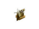 Sticker | apEX (Gold) | Boston 2018 image