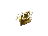 Sticker | nex (Gold) | Boston 2018 image