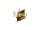 Sticker | NEO (Gold) | Boston 2018 image