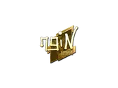 Sticker | ngiN (Gold) | Boston 2018 image
