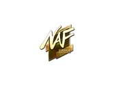 Sticker | NAF (Gold) | Boston 2018 image