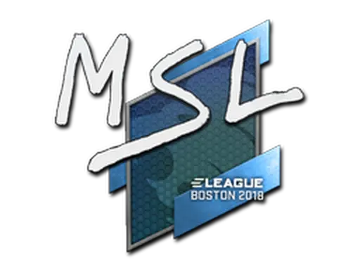 Sticker | MSL | Boston 2018
