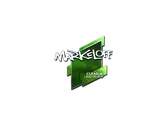 Sticker | markeloff (Foil) | Boston 2018 image