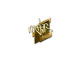 Sticker | MAJ3R (Gold) | Boston 2018 image