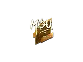Sticker | mou (Gold) | Boston 2018 image