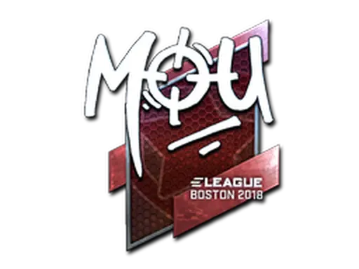 Sticker | mou (Foil) | Boston 2018