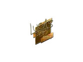 Sticker | LUCAS1 (Gold) | Boston 2018 image