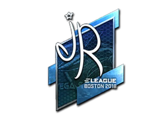Sticker | jR (Foil) | Boston 2018