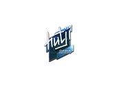 Sticker | hutji (Foil) | Boston 2018 image