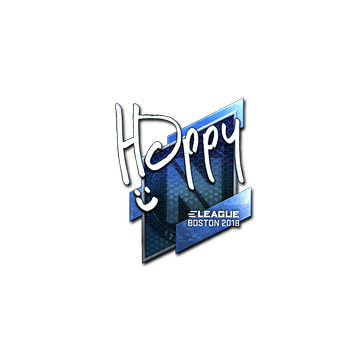 Sticker | Happy (Foil) | Boston 2018