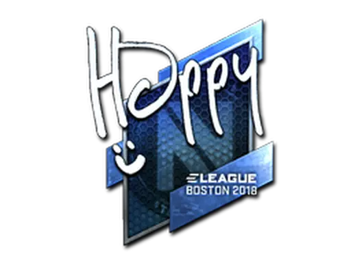 Sticker | Happy (Foil) | Boston 2018