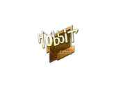 Sticker | Hobbit (Gold) | Boston 2018 image