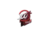 Sticker | 100 Thieves (Foil) | Boston 2018 image