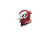 Sticker | 100 Thieves (Holo) | Boston 2018 image