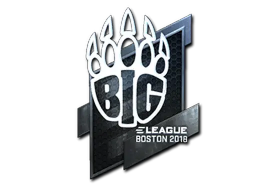 Sticker | BIG (Foil) | Boston 2018