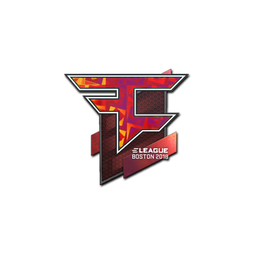 Sticker | FaZe Clan (Holo) | Boston 2018
